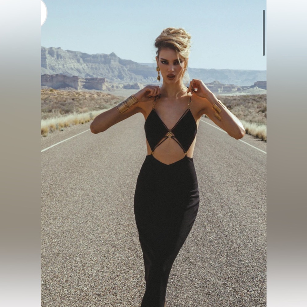 Nana Jacquelyn black Chiara dress